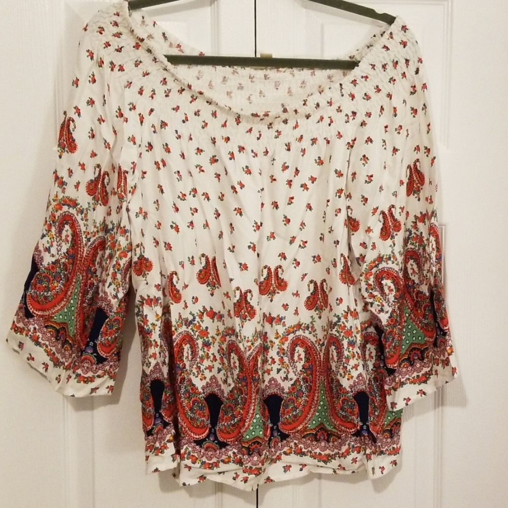 Off shoulder top